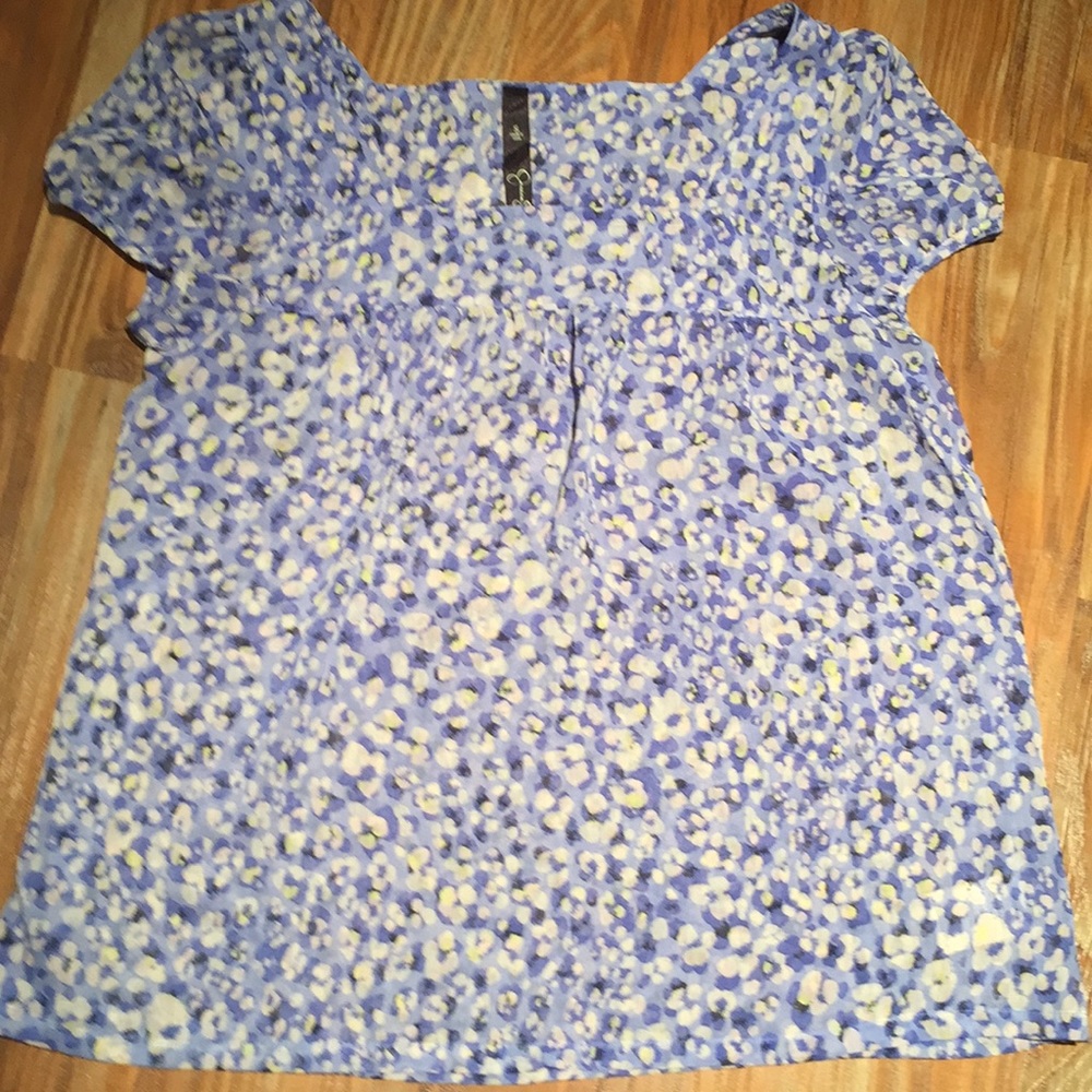 Cool semi sheer top